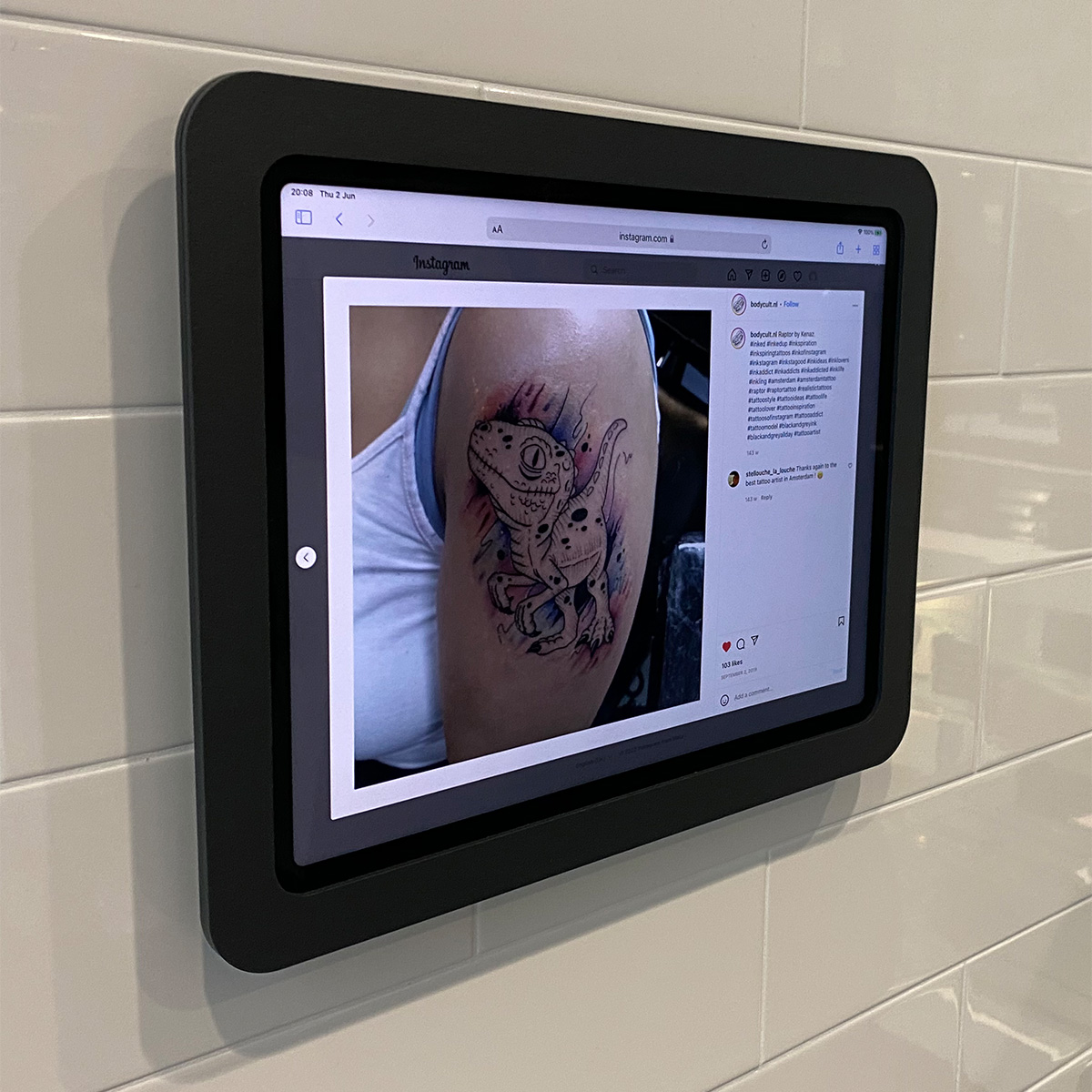 Support Mural MX pour iPad de 10e génération - 10,9 pouces