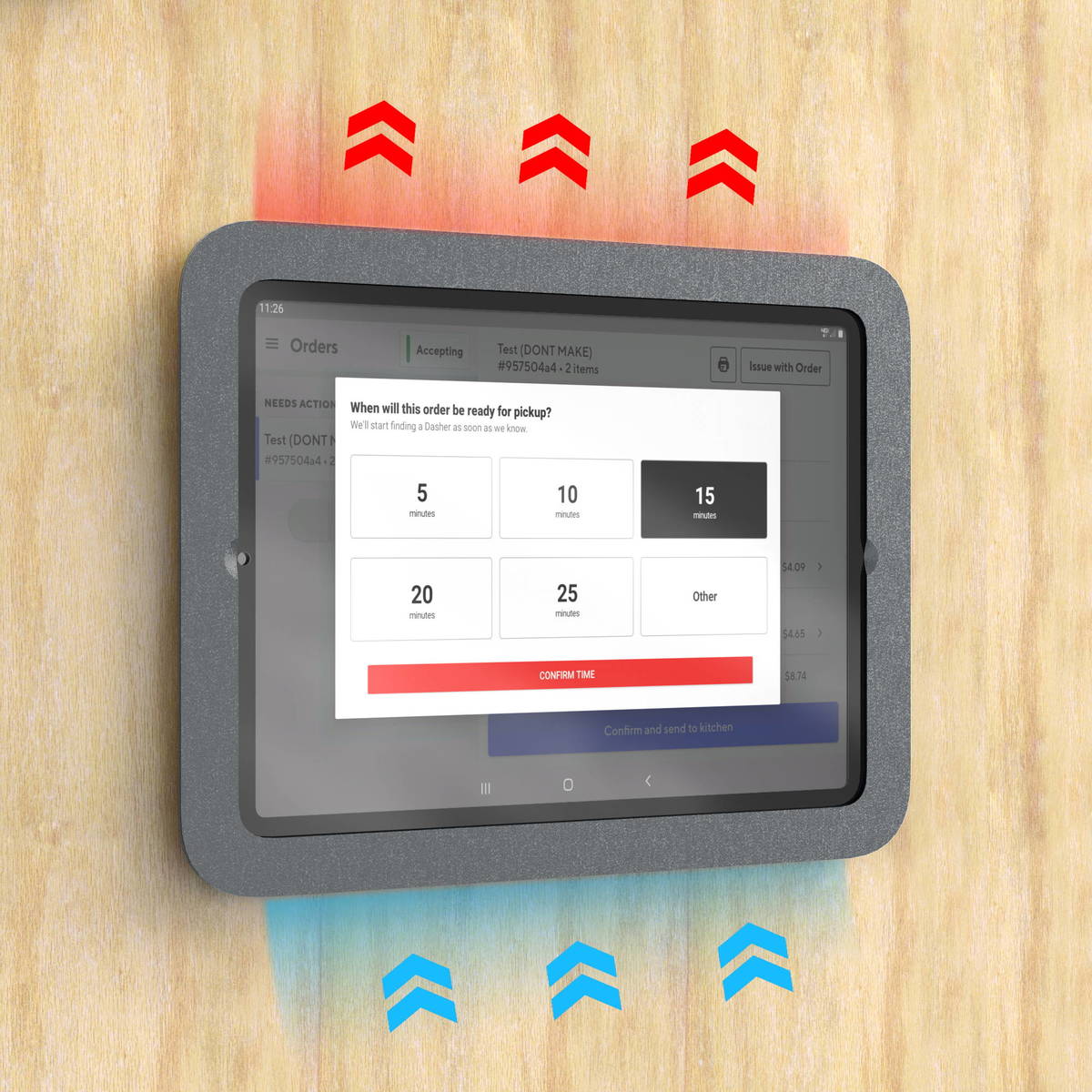 Heckler Wall Mount MX wandhouder iPad 10.2 inch 7th 8th 9th gen 2019-2021